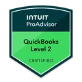 QuickBooks Online Certification Level 2 — Verify on Credly
